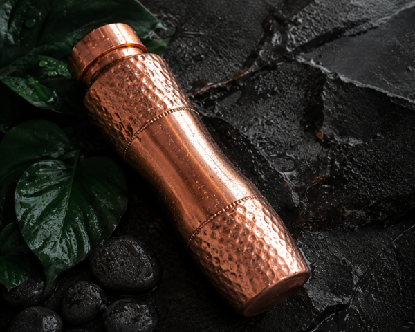 ChatGPT Image Jun 25, 2026, 02_00_39 PM Royal Hammered Pure Copper Water Bottle (1 Liter) – Leak-Proof Ayurvedic Health Bottle