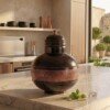 make_it_1_1_202607131239 (2) Hira Craft Antique Dark Finish Pure Copper Water Dispenser Matka (8 Liters) – Intricate Laser-Engraved Band & Crown Lid