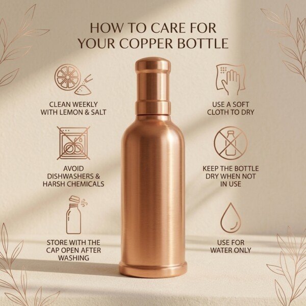 make_it_1_1_202607141202 (5) Royal Vintage Silhouette Pure Copper Water Bottle (1 Liter)