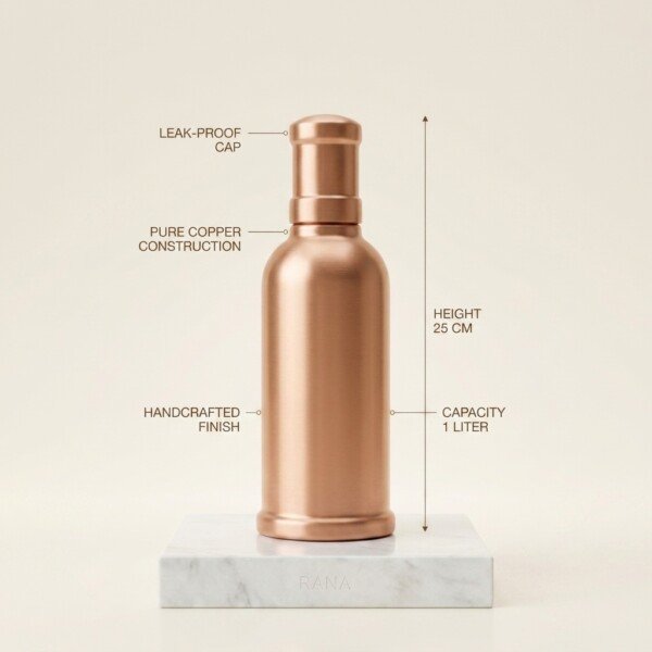 make_it_1_1_202607141202 (8) Royal Vintage Silhouette Pure Copper Water Bottle (1 Liter)