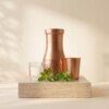make_it_1_1_202607141304 (6) Royal Dual-Texture Pure Copper Night Jar Set (1 Liter) with Matching Copper Glass – Bedside Water Carafe Combo