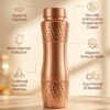 make_it_3_4_2K_202607212157 Royal Hammered Pure Copper Water Bottle (1 Liter) – Leak-Proof Ayurvedic Health Bottle