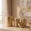 make_it_3_4_2K_202607232044 Luxury Handcrafted Pure Brass Kitchen Canister Jars (Set of 3 - Small, Medium, Large) – Matte Gold Finish with Traditional Geometric Relief Engravings & Ball Knob Lids