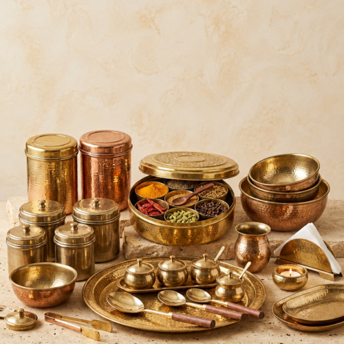 Antique Moroccan Lattice Pure Copper Water Dispenser (8 Liters) with Brass Tap – Premium 3D Embossed Water Pot